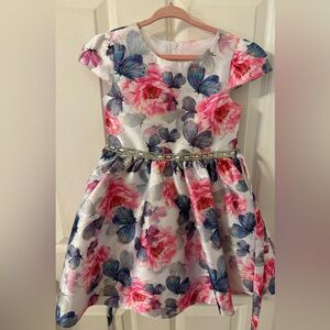 Kids formal dress. Rare editions, size 5, pink, blue and white